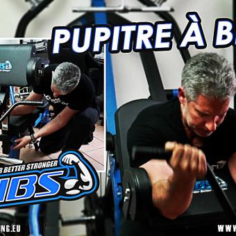 démonstration pupitre à biceps HBS TRAINING (Home Gym) 