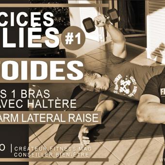 Exercices oubliés | #1 Elévation 1 bras avec haltère | allongé 